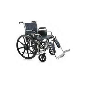 MDS806850 Part# MDS806850   Wheelchair Excel XW 350lb Capacity 22x18 