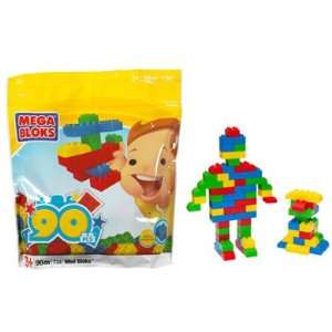 90 Piece Mega Blocks Bag Toys & Games