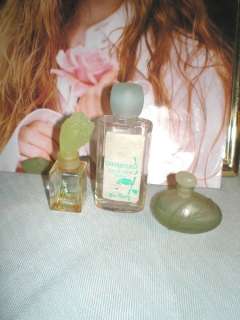 GREEN PERFUMES LOT BALMAIN VENT VERT;ROCHER + IN MINI SIZES   L@@K 