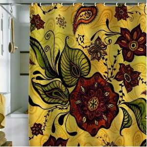    Shower Curtain Henna Floral (by DENY Designs)