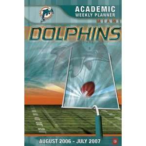  Miami Dolphins 5x8 Academic Weekly Assignment Planner 2006 
