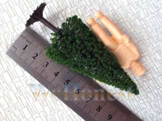 15 pcs Pine Trees for HO or OO scale scene 95mm #C003  