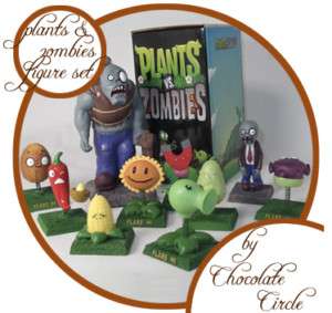 Set of 15 Plants Vs Zombies Action Figure   