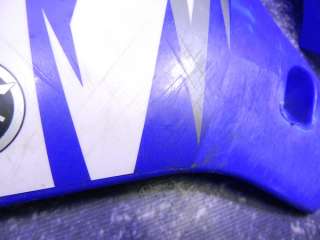 WR 450 F PLASTIC FENDER KIT BLUE OEM WR450 WR450F 2006 YAMAHA  