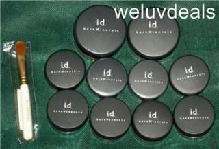 Bare Escentuals Minerals Lot 10 Eye Shadow Face Color NEW Sealed Lrg 