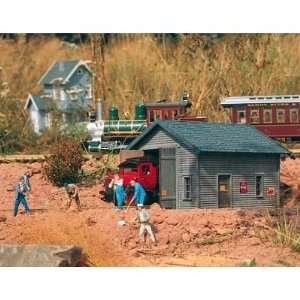 TRACK INSPECTION SHED   PIKO G SCALE MODEL TRAIN BUILDINGS 