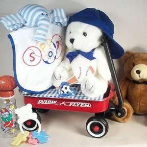  Welcome Sports Themed Wagon for New Baby Boy Baby
