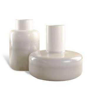  Novo Modern White Mist Vase Set