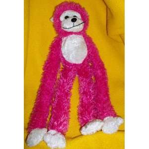  12 Plush Magenta Pink Monkey Doll Toy Toys & Games