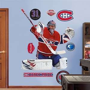 Montreal Canadiens Carey Price Fathead Player Wall Decal
