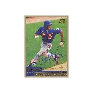  Brandon Phillips, Montreal Expos, 2000 Topps Autographed 