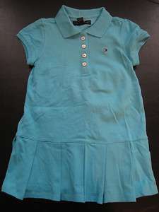   , Tommy HILFIGER, size 12 months, TURQUOISE, ruffled polo dress NEW