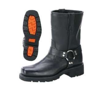  Motorcycle Short Harness Boot with Lug Sole Sz 8 Sports 