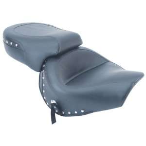  MUSTANG 2 PIECE WIDE TOURING SEAT STUDDED 02 06 HONDA 