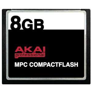 8GB Akai MPC CompactFlash CF Memory Card for MPC500, MPC1000, MPC2500 