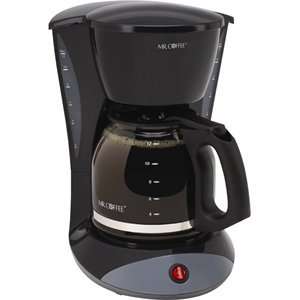  COFFEE MAKER, 12 CUP, SWITCH, PAUSE