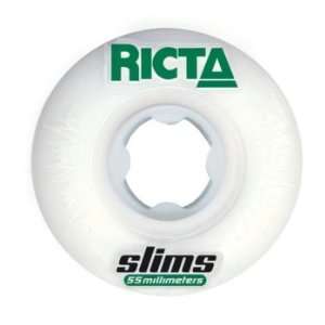  Ricta Slims Wheel Size 55/Color White with Green Graphic 