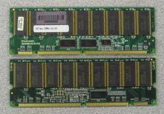 QTY2 1GB Compaq 127008 041 PC133 ECC Reg 2GB Memory  
