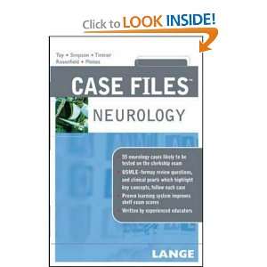 Case FilesTM  Neurology (LANGE Case Files) and over one million 