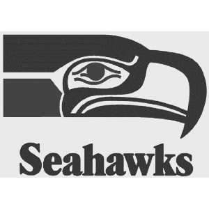   SEATTLE SEAHAWKS LOGO NFL WHITE DECAL VINYL STICKER 