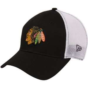  NHL New Era Chicago Blackhawks Stretch Print Mesh Flex Hat 