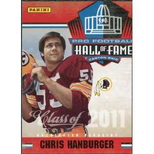   Treasures Hall of Fame #11 Chris Hanburger Sports Collectibles