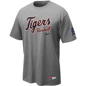 Nike Detroit Tigers Ash 2011 MLB Practice T shirt (XX Large)  