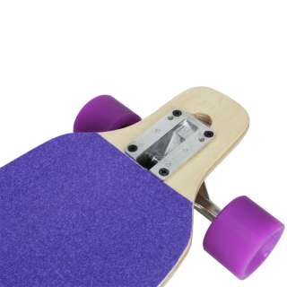   DROP THROUGH Complete Skateboard LONGBOARD THRU Purple 9x36  