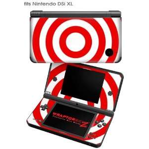  Nintendo DSi XL Skin   Bullseye Red and White by 