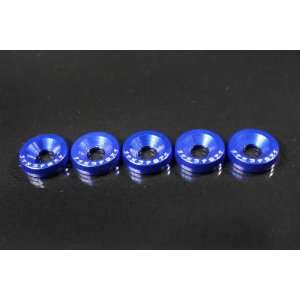 Washers   5pc Blue   Nissan 200SX 240SX 300ZX 350Z 370Z Altima GTR R35 