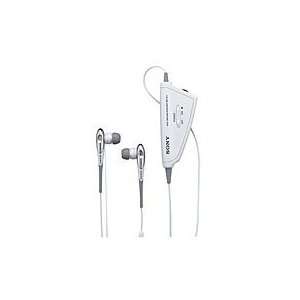 Sony Noise Canceling Fontopia Earbud headphones   White (Model# MDR 