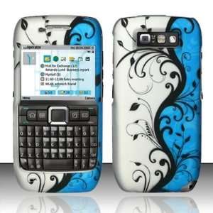   Rubber Feel Plastic Cover Design Case for Nokia E71 