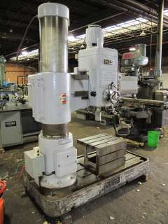 Ikeda RM1300 4.5 x 13 Column Radial Arm Drill Press  