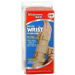   Ace Deluxe Wrist Stabilizer Right, Sm/Med, 1 ea 
