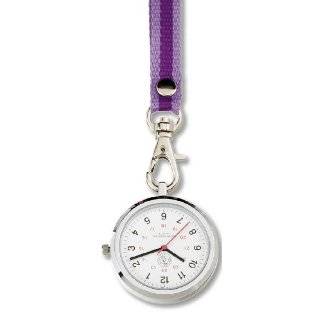 Nurse   Nursing Lanyard Medical Watch with Military Time~ Purple by 