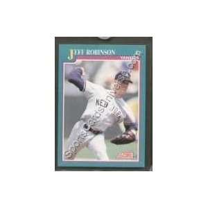  1991 Score Regular #192 Jeff Robinson, New York Yankees 