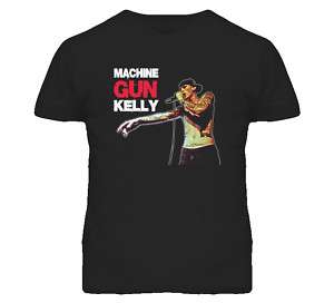 Machine Gun Kelly Hip Hop Rapper Rap Music T Shirt  