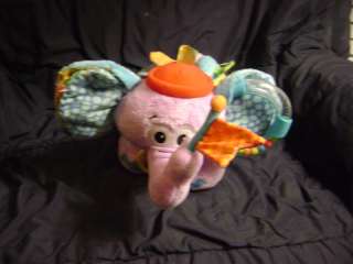 Discovery Elephant   Infantino Purple Rattles Baby Toy  