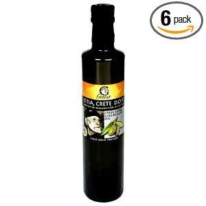   Kalamata Extra Virgin Olive Oil, 17 Ounce Bottles (Pack of 6