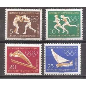   Stamp GermanyDDR A157 Winter and Summer Olympics 1960 
