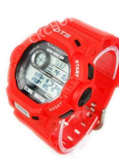   50M Water Restist Shock Digital Men Sport Watch G 6907 Red Gift  