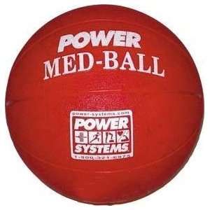  Rubber Power Medicine Ball   4 lb. / 8 dia   Equipment 