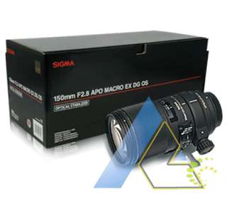 Sigma 150mm f/2.8 EX DG OS HSM APO Macro Lens for Canon  