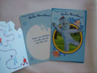 In the Night Garden Happy Birthday BABY BROTHER Card  