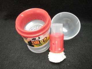Oil Bottle Pot w Applicator Brush for Japanese Takoyaki Octopus Ball 