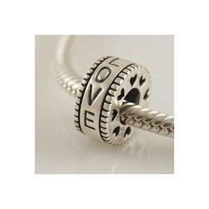 com Pandora Style Sterling Silver .925 Charm Compatible with Pandora 