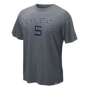 Penn State Nittany Lions Nike Charcoal College Vault Logo Retro Washed 