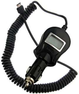 NEW BLACK ELITE LCD CAR CHARGER FOR SAMSUNG PROPEL A767  