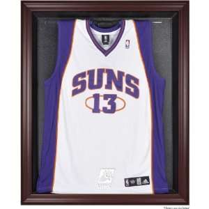  Phoenix Suns Mahogany Framed Team Logo Jersey Display Case (Jersey 