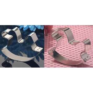  Rocking Horse Cookie Cutter   Blue or Pink